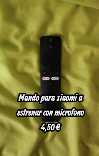 Mando Xiaomi con micrófono a estrenar