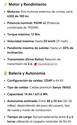 Skate Eléctrico Lycaon TRX 2.0