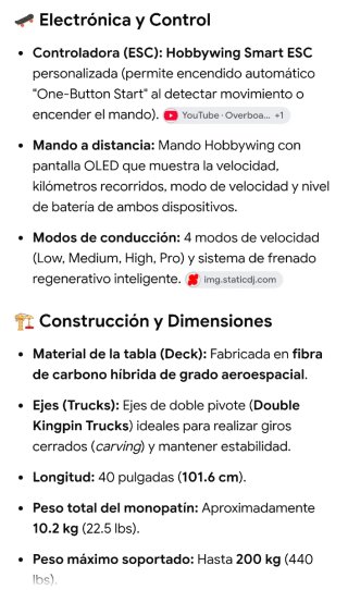 Skate Eléctrico Lycaon TRX 2.0