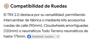 Skate Eléctrico Lycaon TRX 2.0