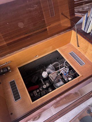 Mueble Tocadiscos Vintage Roselson