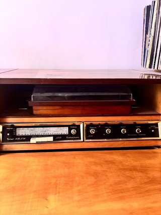 Mueble Tocadiscos Vintage Roselson