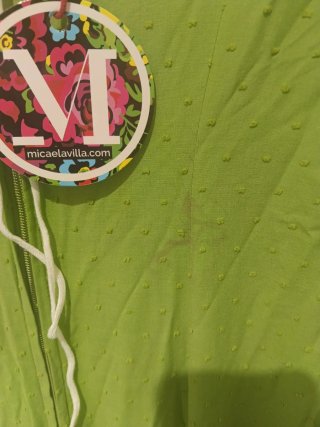 Vestido Gitana canastero Micaela Villa Verde manza