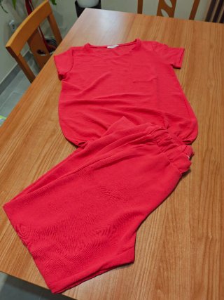 Conjunto Tentazioni 2 piezas Talla Única Rojo