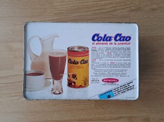 Caja de Cola Cao de los años 70