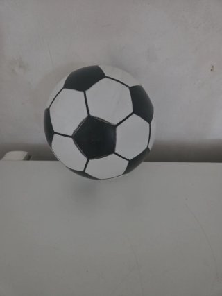 Balón de Fútbol Clásico Blanco y Negro