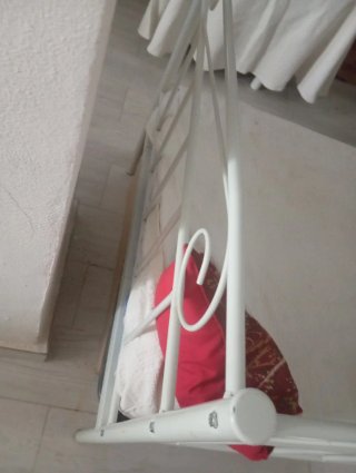 Cama Diván Francés Forja Blanco