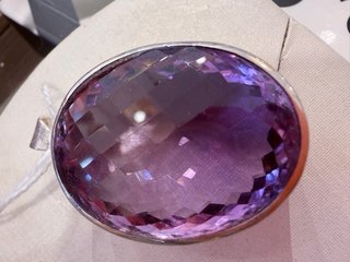 Colgante de Amatista y plata 925