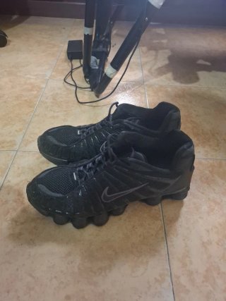 Nike Shox Hombre Negro