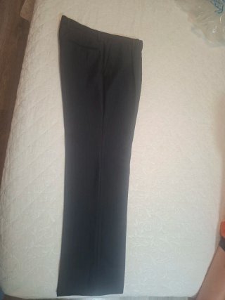 Traje de Chaqueta Gris Oscuro Rayas Diplomática