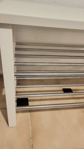 Banco Zapatero Ikea Tjusig Blanco