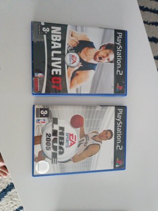 2 Juegos PS2 NBA Live 07 y 2005