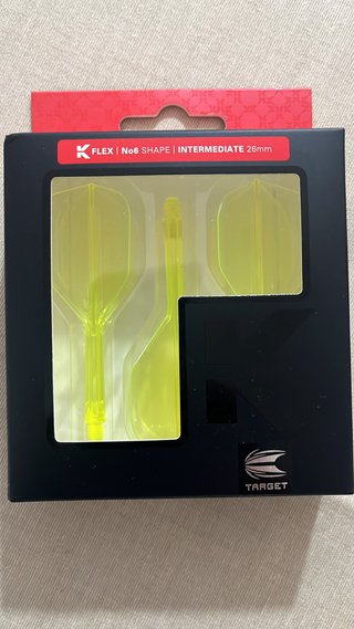 Plumas Target K-Flex Amarillas No6