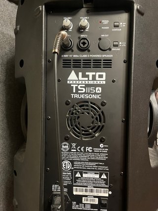 2 Altavoces Alto Profesional 800W