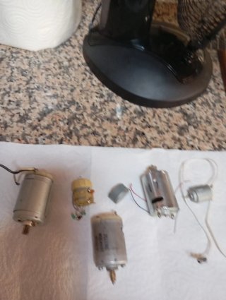 Lote de motores eléctricos