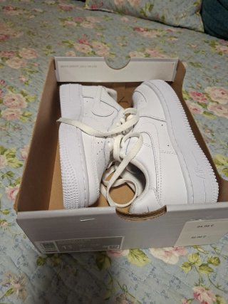 Nike Air Force 1 (GS) Brancas tamanho 33