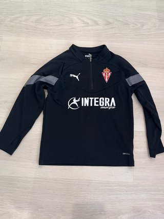 Sudadera Puma R. Sporting Gijón+pantalón y bufanda