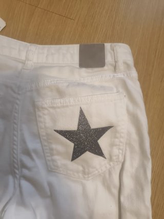 Pantalón Blanco roto