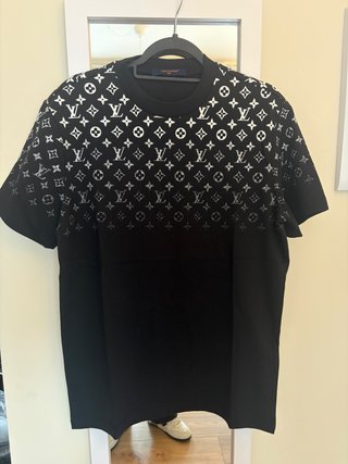 T-shirt Louis Vuitton Monogram Nero