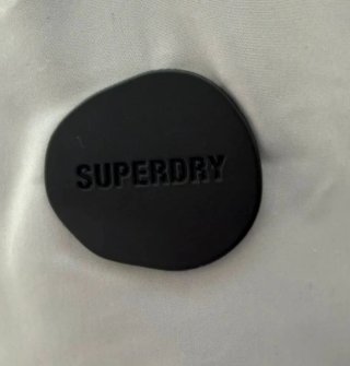 Plumas largo Superdry beige