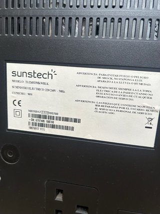Televisor Suntech Negro