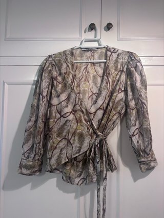 Blusa Estampada Adolfo Domínguez