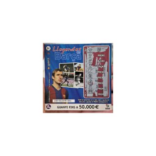 Collezione 5 Gratta e Vinci Leggende del Barça
