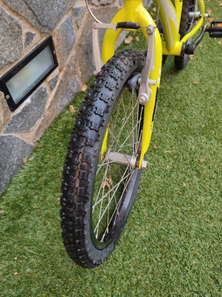 Bici infantil BH California 18 Amarilla