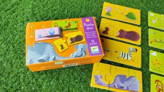Puzzle Djeco Duo Mamá y Bebé 12 piezas