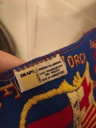 Bufanda FC Barcelona Años 90 Oficial