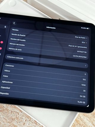 iPad Air 4 Plata con Apple Pencil