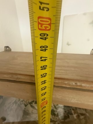 Vitrina de madera antigua