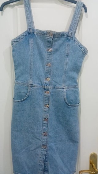 Vestido Peto Vaquero Talla S