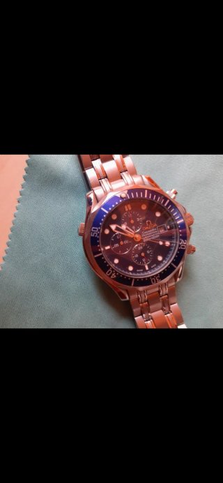 Reloj Seamaster Professional Cronómetro Azul