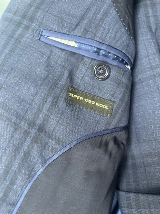 Traje de caballero a cuadros
