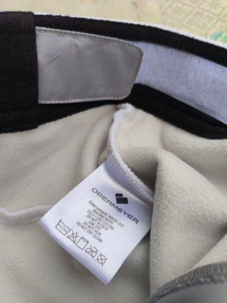 Pantalón de nieve Obermeyer blanco