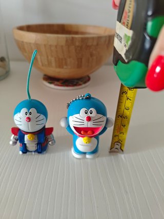 Lote 2 Llaveros Doraemon con ruedas/ transformers