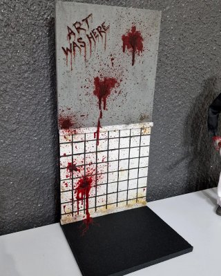 Diorama Terrifier Art The Clown Figuras 1/6