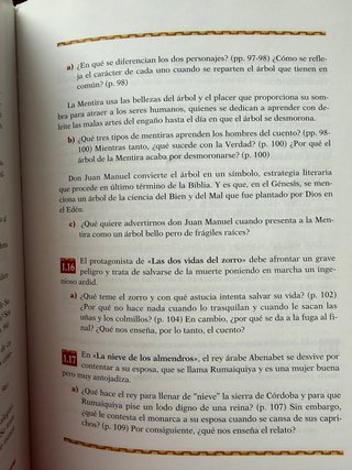 “El conde Lucanor” lectura de los colegios