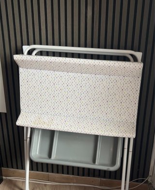 Bañera cambiador bebé estrellas