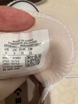 Zapatillas Converse Blancas Mujer Talla 35