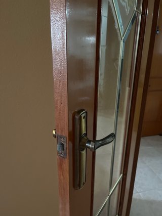 Puertas Dobles de Salón con Cristal