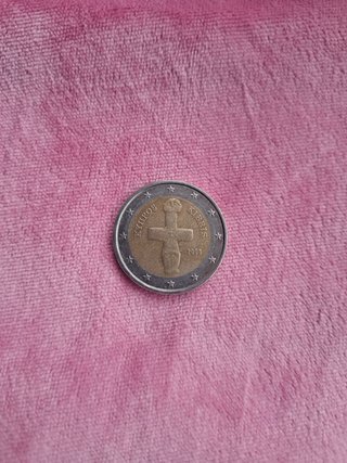 Moneda de 2€ Chipre Año 2008