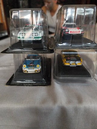 Lote 3 Coches  Rallye Años 70 Sin abrir.