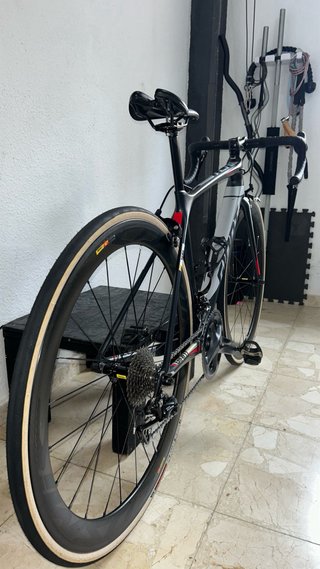 GIANT TCR + CARBONO + SHIMANO 105 + MAVIC CARBONO
