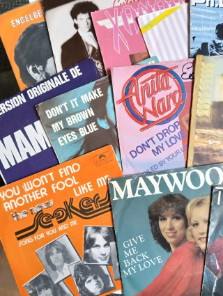 Lote 25 singoli vinile Pop/Rock Internazionale