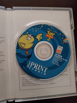 CD-ROM Toy Story 2 Print Studio