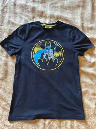 Maglietta Batman Nera Taglia S