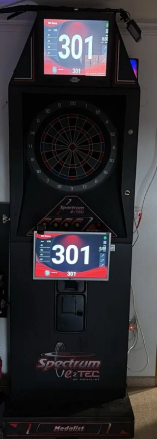 Máquina de Dardos Spectrum V2 TEC Medalist