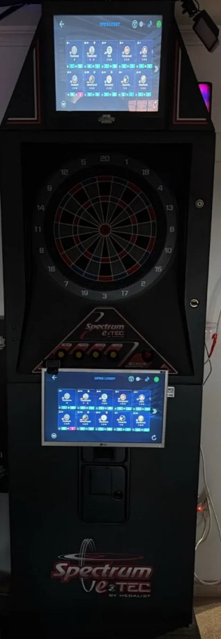 Máquina de Dardos Spectrum V2 TEC Medalist